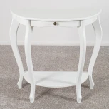 Консоль Элегант молочный дуб Л Mebelik арт.008527