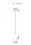Подвесной светильник MyFar Lima MR1150-1P (220V)
