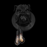 Настенный светильник Loft It Bulldog 10177 Black (220V, животные)