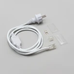 Установочный комплект для светодиодного Дюралайта 220В Ø13 мм, Белый Laitcom F3-220V-W