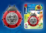 Ночник Uniel DTL-354 Божья Коровка/Red/3LED/3AAA