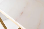 Консольный стол Garda Decor 47ED-CST026GOLD (Золото/Белый мрамор)