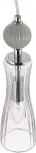 Подвесной светильник Lumion Emily 8269/1A хром/серый/прозрачный, металл/керамика/стекло Е14 1*40W 220V (на проводе)