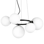 Подвесная люстра Lightstar Globo 815057 (220V, на тросе, шарики, молекулы)