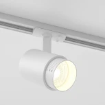 Трековый светильник однофазный белый матовый 10W 4200K Elektrostandard Cors 85513/01