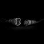 Гирлянда Нить 10м Зеленая 220В, 75 LED, Провод Черный Каучук, IP65