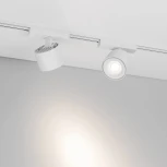 светильник магнитный MAG-VIBE-POINT-R75-10W Warm3000 (WH, 24 deg, 48V) (Arlight, IP20 Металл) 044466