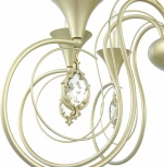 Подвесная люстра Arte Milano AM349920 349920/8 CG (220V, подвески, на цепи, подсвечник, свеча)