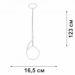 Подвесной светильник Vitaluce V3782-8/1S