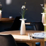 Интерьерная настольная лампа светодиодная с аккумулятором Ubiqua Flora 339101 (регулировка яркости, сенсорный выключатель, IP54)