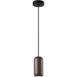 Подвесной светильник Odeon Light Cocoon 5060/1D PENDANT коричн./черный/металл GU10 LED 4W (220V, на проводе)