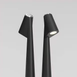 Настольная лампа светодиодная с аккумулятором Elektrostandard Elite TL70250 черный (регулировка яркости)