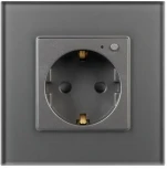 Розетка электрическая с Zigbee управлением SCT-OMALI-EUZB1-PL-GR (240V, 16A, Zigbee) (Arlight) 050101