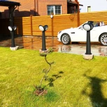 Наземный фонарь Fumagalli Lucia 1R3.613.X20.AYE27 (220V, круглые, IP66)