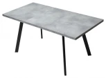 Стол BRICK M 120 Бетон Портленд/ Черный