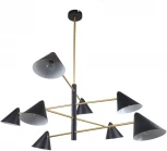 Потолочная люстра ярусная на штанге Trikoniya 3089-8P F-Promo (220V)