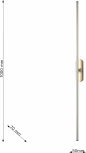 Бра линейное светодиодное Favourite REED 3002-2W (220V)