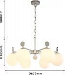 Подвесная люстра Favourite Absolute 2929-6P