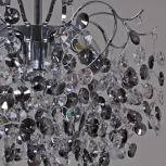 Потолочная люстра хрустальная на штанге Reluce 02387-0.3-8+4 CR (220V)