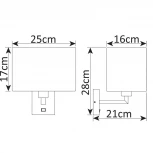Бра Arte Lamp Hall A9248AP-1AB
