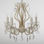 Подвесная люстра Abrasax Jasmin 2019/5 (220V, на тросе, свеча)