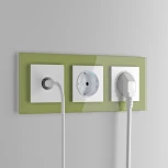 ТВ-розетка проходная (белый) Werkel W1184001 (a051116)