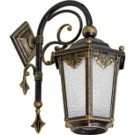 Настенный фонарь уличный Кузнечное дело Ретро 35-001-ЧЗ (220V, ковка, под старину, IP54)