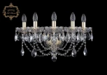 Бра Art Classic 10.12 10.12.5.195.XL.Gd.Sp (220V, хрусталь, подвески, подсвечник, свеча)