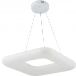 Подвесной светильник Escada Soft 10259/1 LED*45W White (ночной режим, 220V, пульт управления, на тросе)