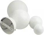 Настенный светильник Lumion Blasen 6565/1W белый/белый матовый/металл/стекло E27 1*40W 220V (шарики)