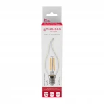 Лампочка светодиодная филаментная прозрачная свеча на ветру E14 11W Thomson Tail Candle TH-B2079