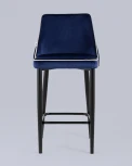 Стул полубарный Stool Group Коби велюр синий УТ000025308