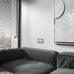 Рамка на 2 поста (дымчатый, стекло soft-touch) Werkel W0023117 (a067415)