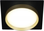 Встраиваемый точечный светильник Reluce 53005-9.0-001LD GX53 BK+GD (220V)