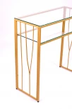 Консольный стол AllConsoles 1123-CG clear золотой