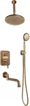 Душевой комплект Bronze de Luxe Windsor 10137/1R С ВНУТРЕННЕЙ ЧАСТЬЮ