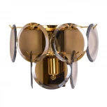 Настенный светильник каскадный Divinare Chloe 7566/01 AP-1 (220V, хрусталь)