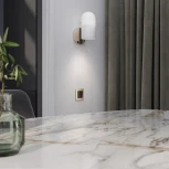 Перекрестный выключатель двухклавишный (черный акрил) Werkel W1123048 (a064048)