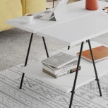 Стол журнальный ESSEL COFFEE TABLE (Белый) LEVE