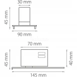 Трековое крепление Lightstar Asta 594037