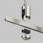 Шинопровод магнитный 1 м Flarity платина Maytoni Busbar trunkings Flarity TRX154-111PT (24V)