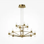 Подвесная люстра ярусная Maytoni Arana MOD401PL-L72BS3K (LED, 220V, на тросе)