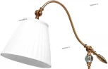 Торшер изогнутый для чтения Arte Lamp Seville A1509PN-1PB (220V)