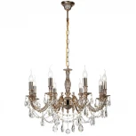 Подвесная люстра Lucia Tucci Firenze 141.8 coffe gold (220V, на цепи, подсвечник, свеча)