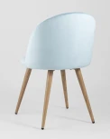 Стул Stool Group Лион велюр пыльно-голубой УТ000003656