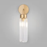 Бра хрустальное Eurosvet Gilian 60163/1 латунь (220V)