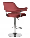 Стул барный DOBRIN CHARLY (винный велюр (MJ9-35))