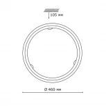 Настенно-потолочный светильник Sonex Provence Crema 256