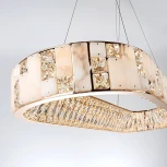 Подвесная люстра светодиодная с регулировкой цветовой температуры Modelux MODELUX ML.6988.1000P GD