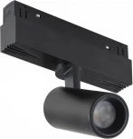 Трековый магнитный светильник с антибликовой решеткой 48V iLedex Vision48/22 4822-011-D45-8W-38DG-4000K-BK (круглые)